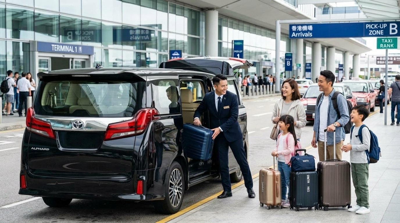 Hong Kong Airport Private Van Pick-up Transfer